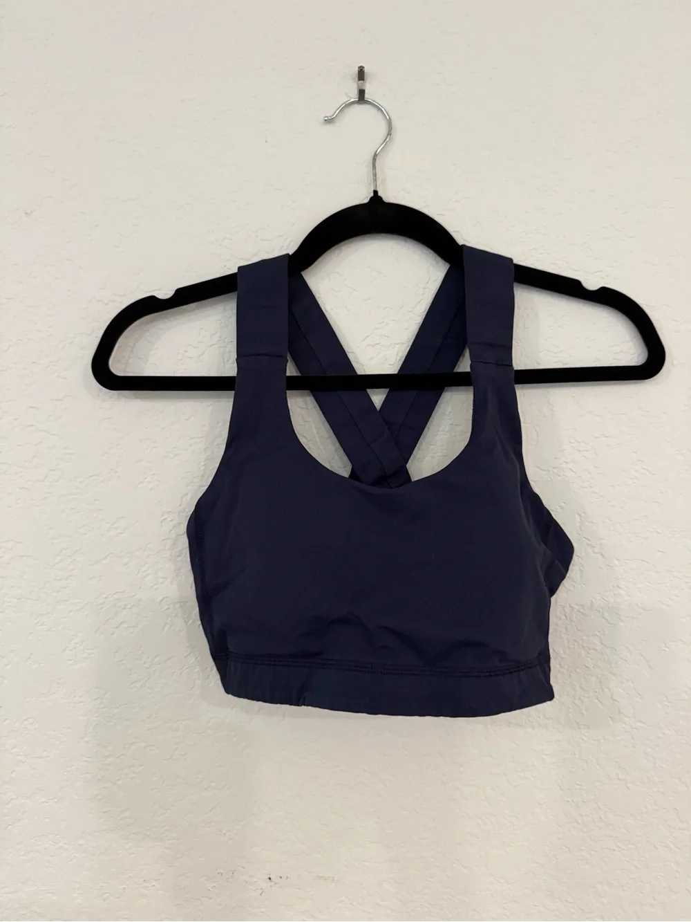 lululemon athletica Navy Cross-Back Sports Bra